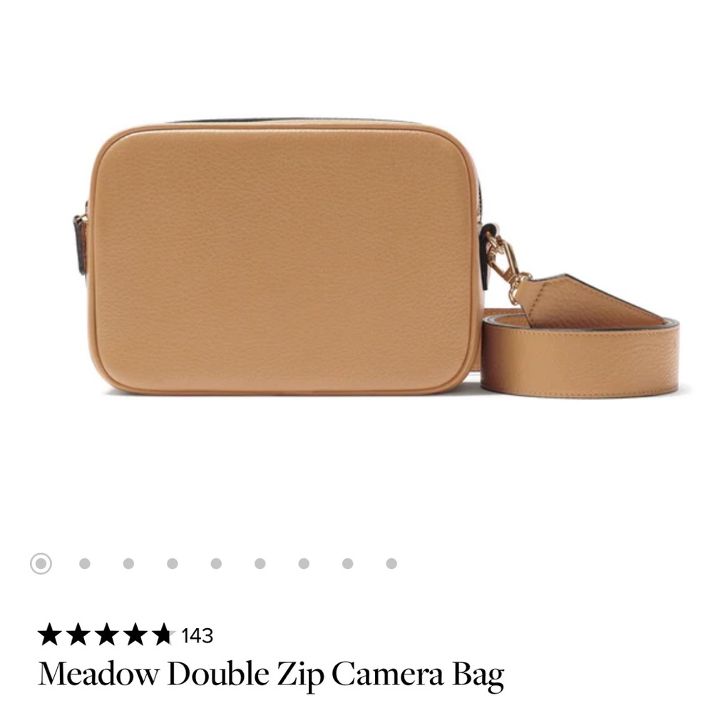 Leatherology Meadow double zip camera bag